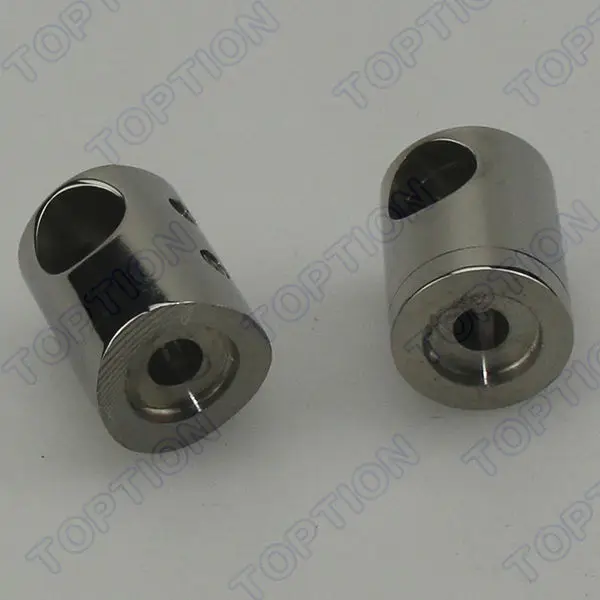 Stainless steel Flat/Round Type rod railings fittings Bar holder Through/Blind Hole