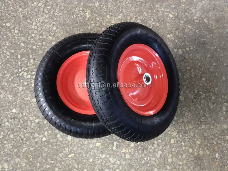 Truper wheel barrow tire with rim 4.80 / 4.00-8