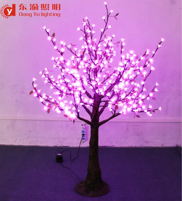 1.6 Meter High Artificial Outdoor Pink Cherry Blossom Led Flower Tree ...