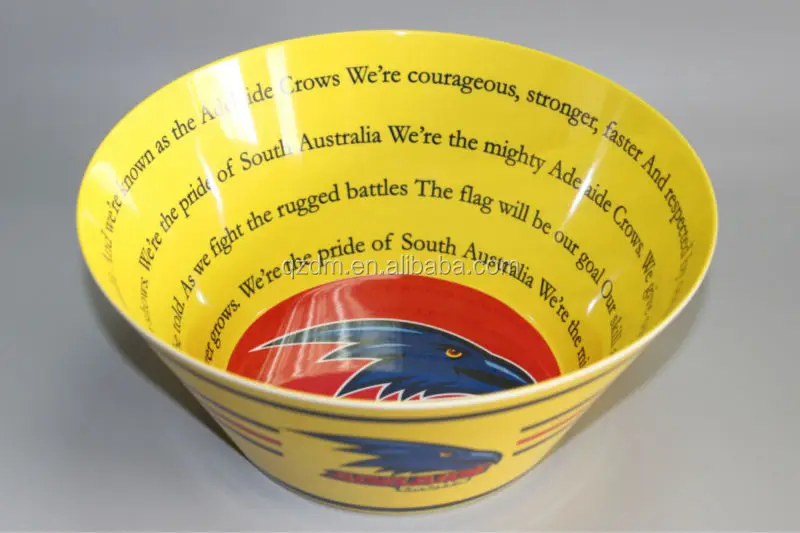 Double-Faced Print Melamine Mixing Bowls For Australia