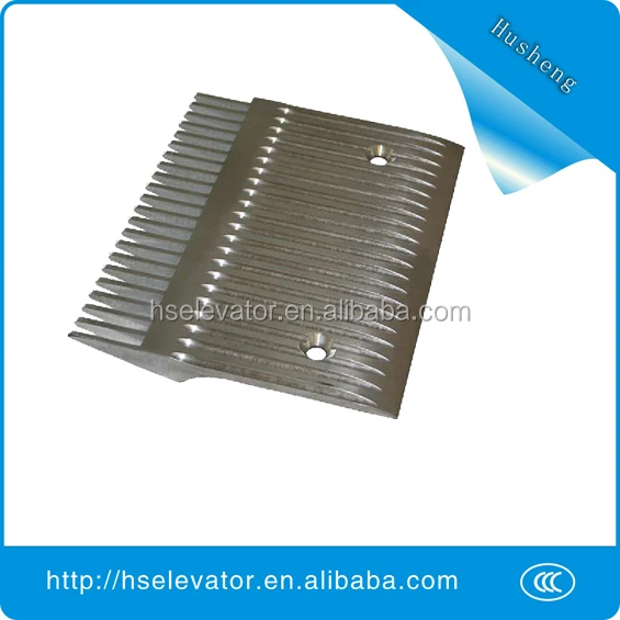 escalator comb floor plate, escalator comb plate