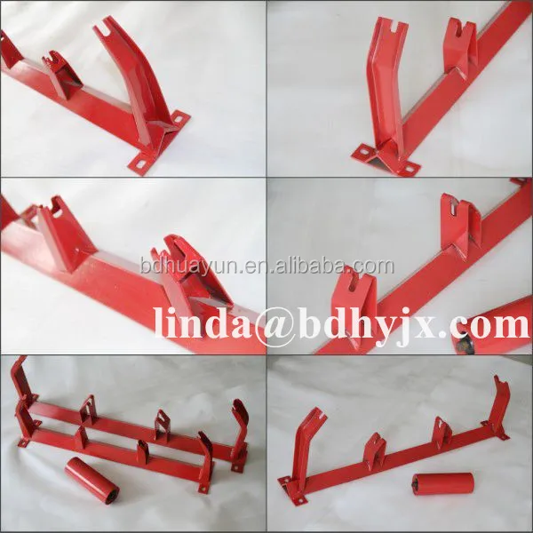 650mm Belt Wheelbarrow Axle Metal Conveyor Carrier Roller Bracket Buy