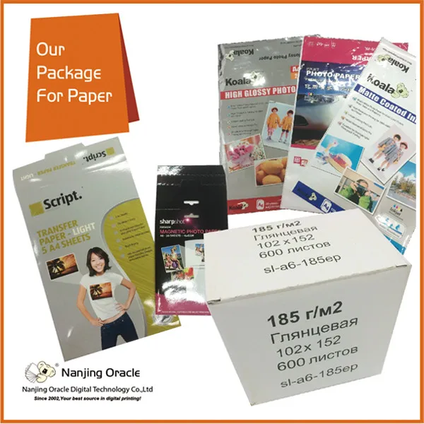 120g-300g A4 double sided matte paper for inkjet printing