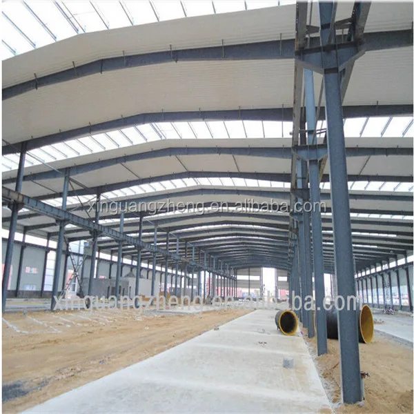 light metal industrial steel frame structure building