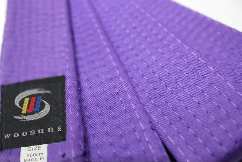 Solid Karate Belt Purple