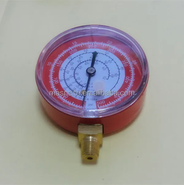 Blue And Red Steel Refrigerant Manifold Pressure Gauge Buy