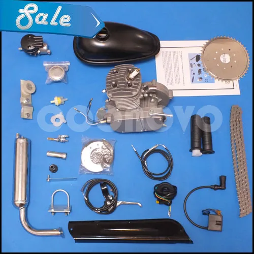 2 Stroke Motorised Push Bike Bicycle Engine Kit/petrol Motorized Bicycle Engine(/50cc/66cc/80cc