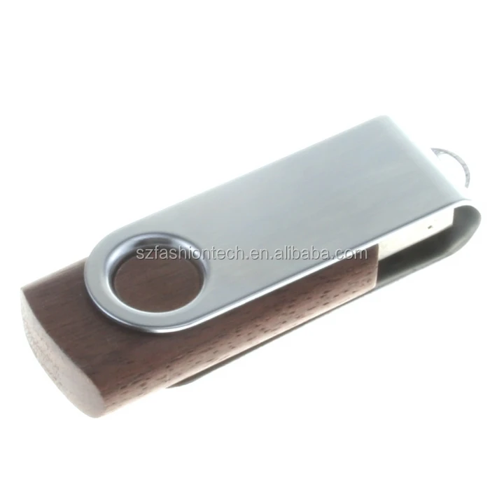 OEM colorful metal swivel usb flash drive / wood cle USB stick twister pendrive - ANKUX.COM