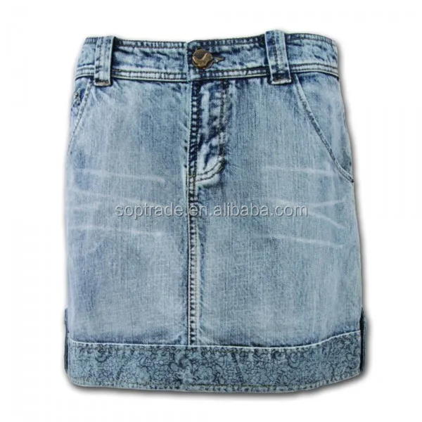 jeans skirt
