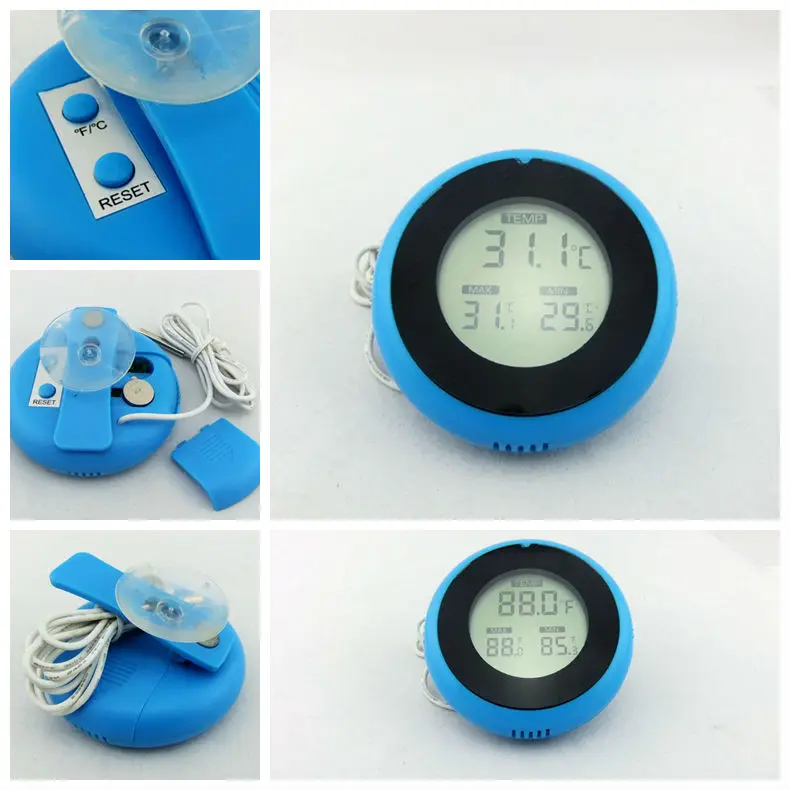 Outdoor Lcd Hiking Thermometer,Max Min Travel Thermometer,Packsack Mini