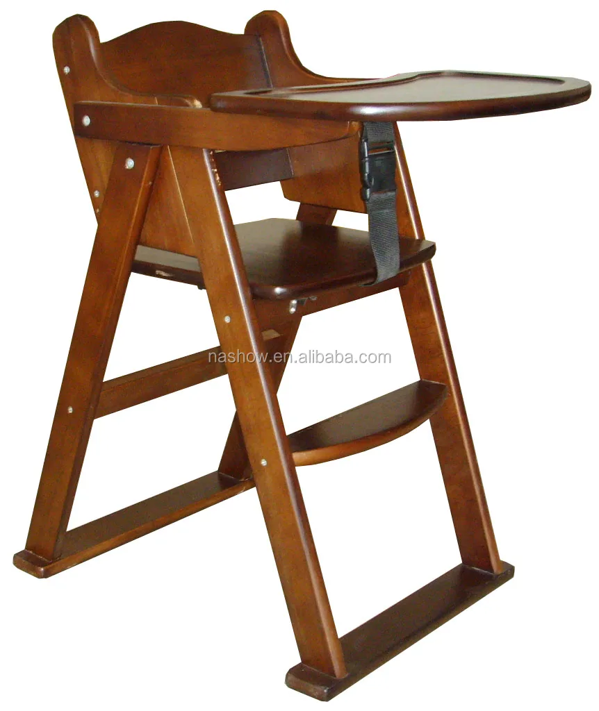 modern wooden high chair