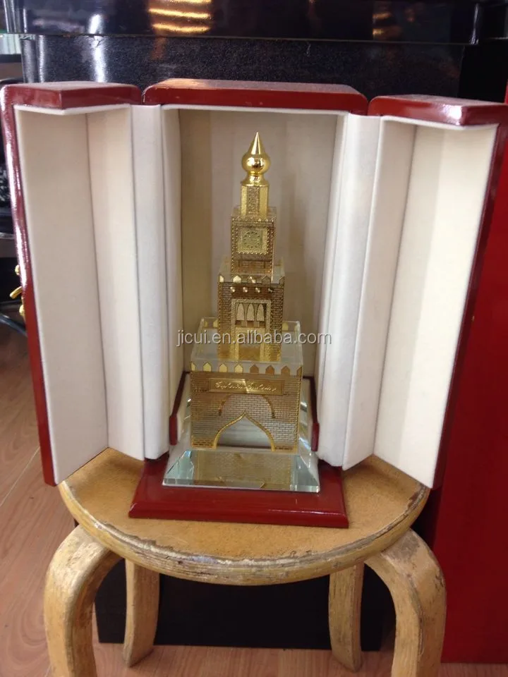 Quality Wooden Base Kuwait Tower With Kuwait Souvenir Kuwait Company