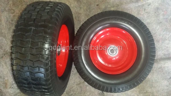 16 inch pu foam wheels 6.50-8