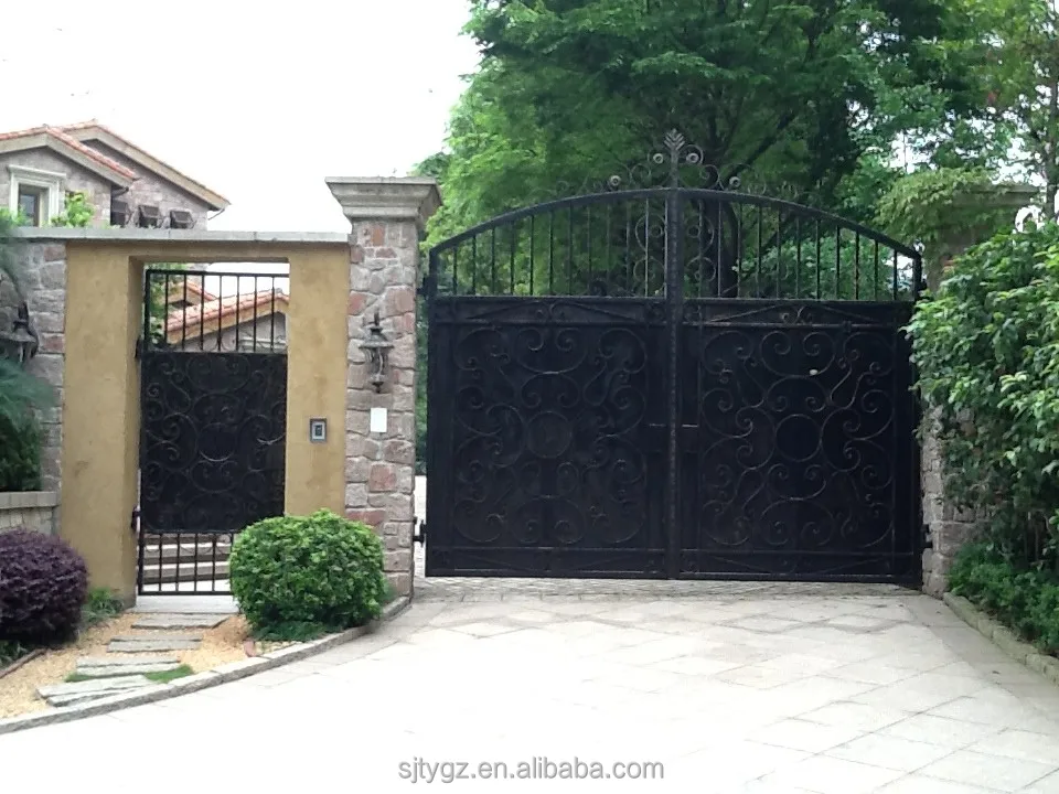 The new style door iron gate design, View door iron gate design, SJTY ...