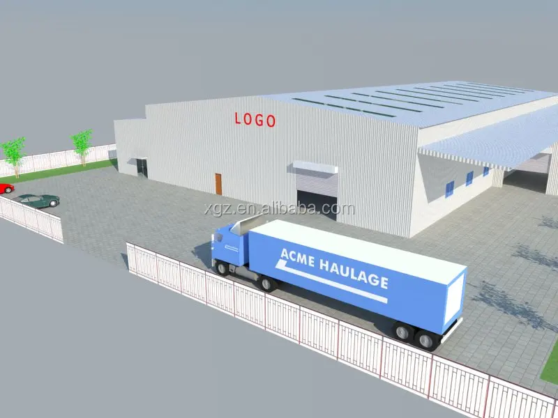 steel structural logistics warehouse transit warehouse