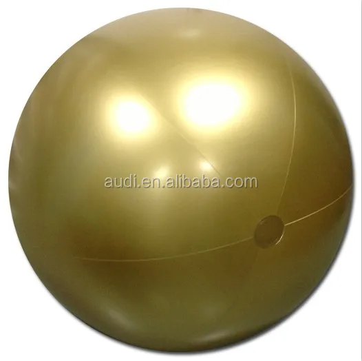 gold exercise ball