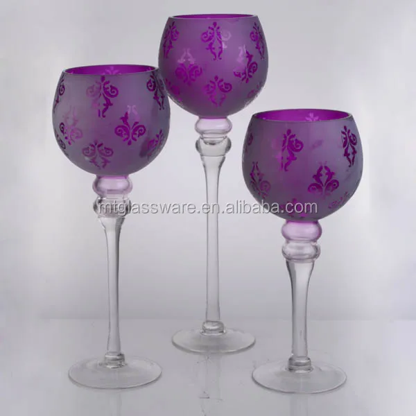 Candle Holders Purple ~ ERWTA -DIA