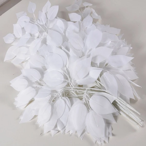 White Ficus Leaf Tree Artificial Plants Of Leaves,2014 Shengjie Big