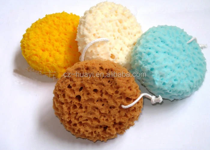 Spon Mandi Bersih Sabun Mandi Spons Spons Kuning Untuk 