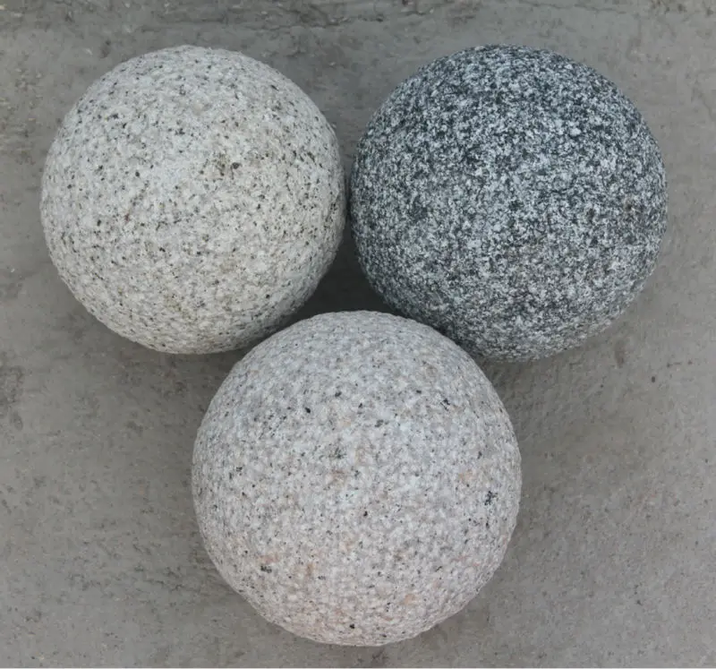 Outdoor Granite Landscaping Stone Balls For Garden Buy Landscaping