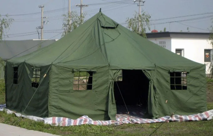Tenda Accessori Tenda Esercito ORIGINALE esercito tedesco Mastini garage DUE TENDA UOMO MIMETICA 