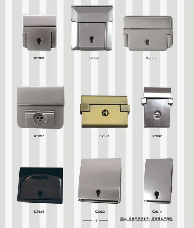 Zinc Alloy Bag Lock Metal Key Lock For Women Bags Locks For Leather