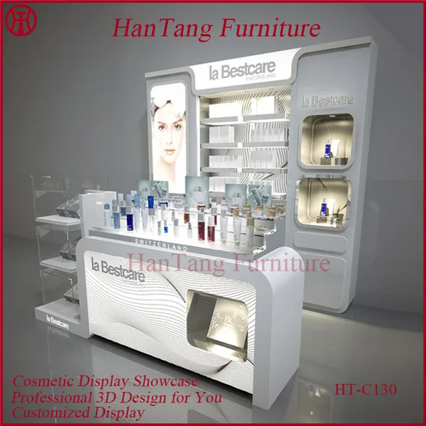 Made In China Cosmetic Product Display Stands Kiosk Design