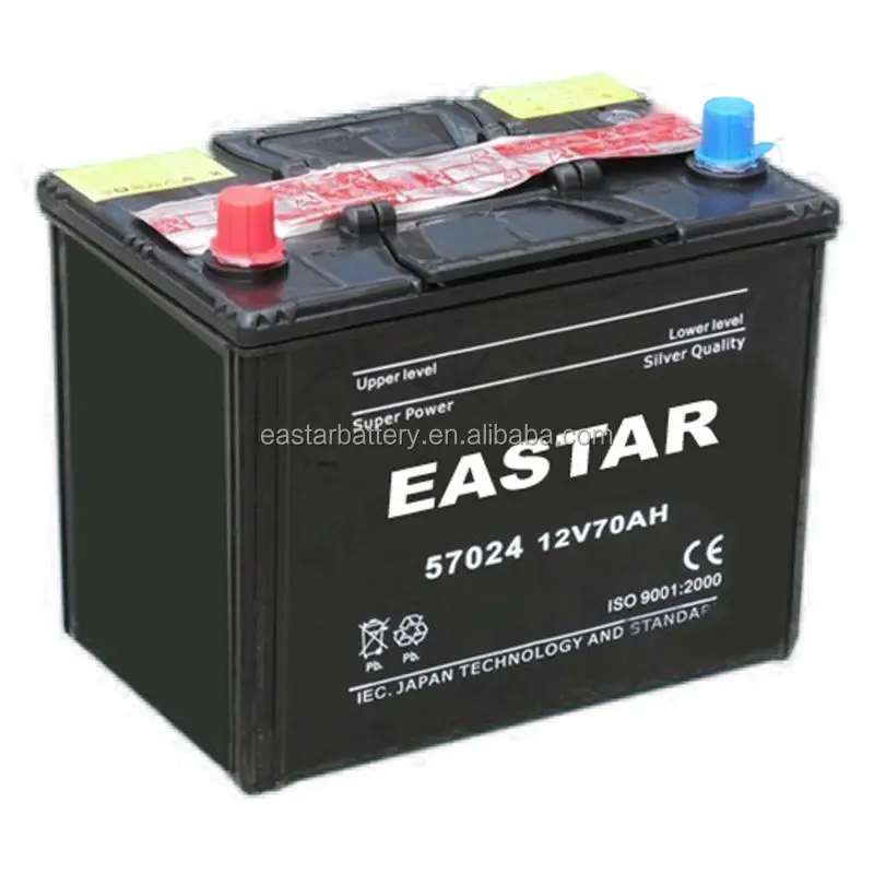 High Quality Good Export Din Standard Dry Charged 12v 70ah Car Battery
