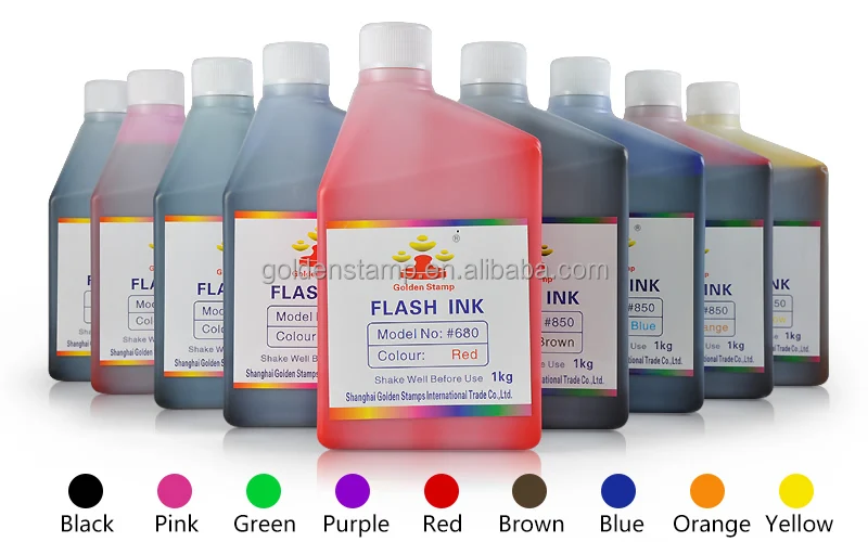 Permanent Inks On Glass Plastic Metal Or Glossy Paper Buy Permanent Inks Flash Stamp Ink Pre Inked Stamp Product On Alibaba Com