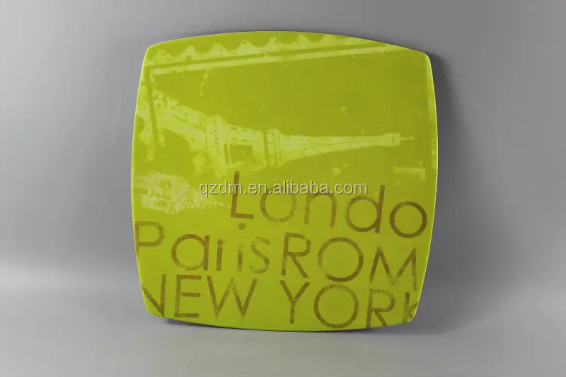 Melamine Square plate , Melamine Dessert dish