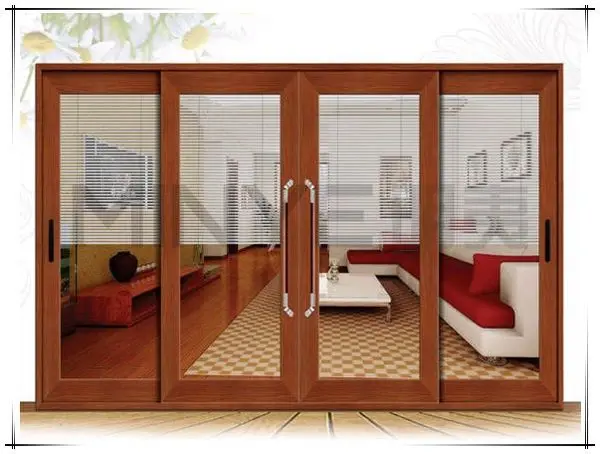 Aluminium Soundproof Venting Laminate Glass Shop Entry Front