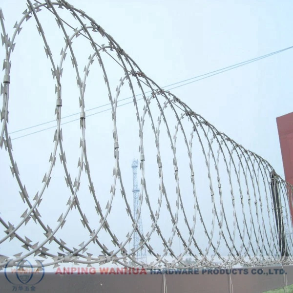 flat barbed wire