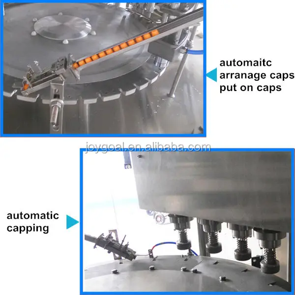 Automatic Spout Pouch Filling and Capping Machine
