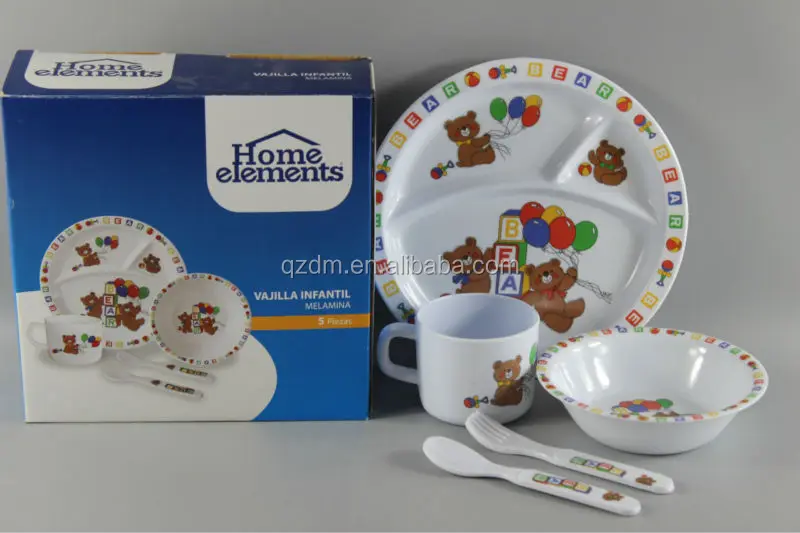 Melamine Tableware Set For Kids