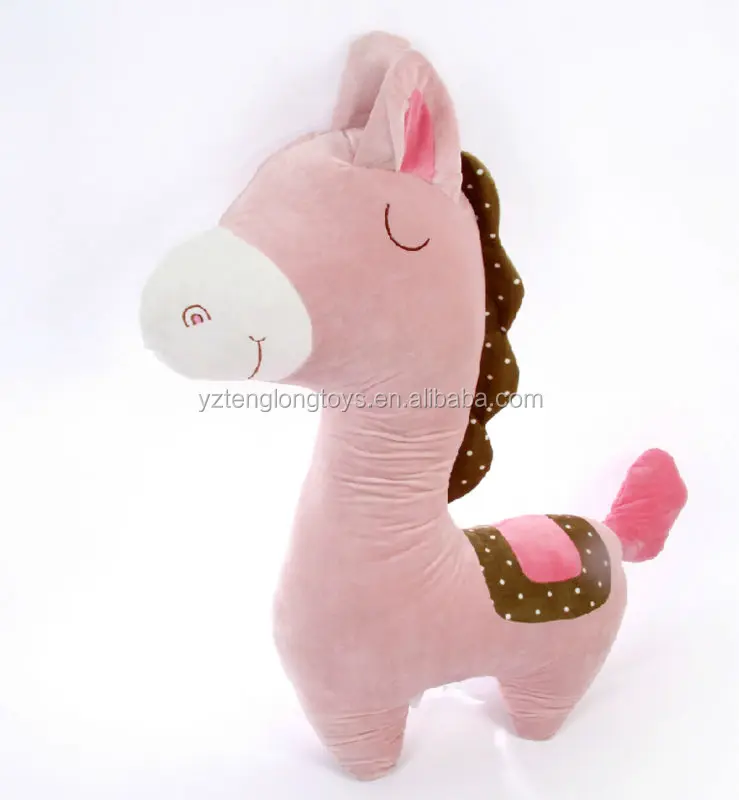 large stuffed pony