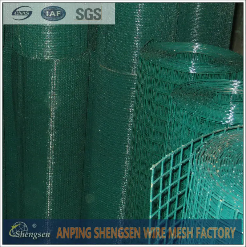 Black Pvc / Vinyl Coated /galvanized Welded Wire Mesh / Hardware Cloth