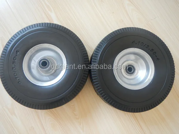 10" Pu foam filled tyres for wheelbarow