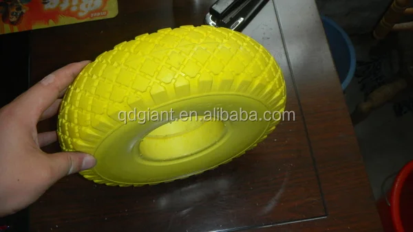 Qingdao Giant Manufacturer PU Foam Wheel 3.00-4