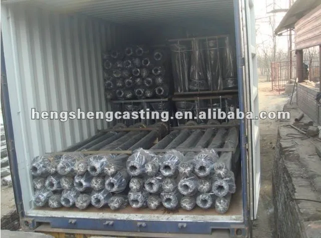 Arabia Decorative Cast Iron Street Light Pole Manufactory / Light Pole Factory