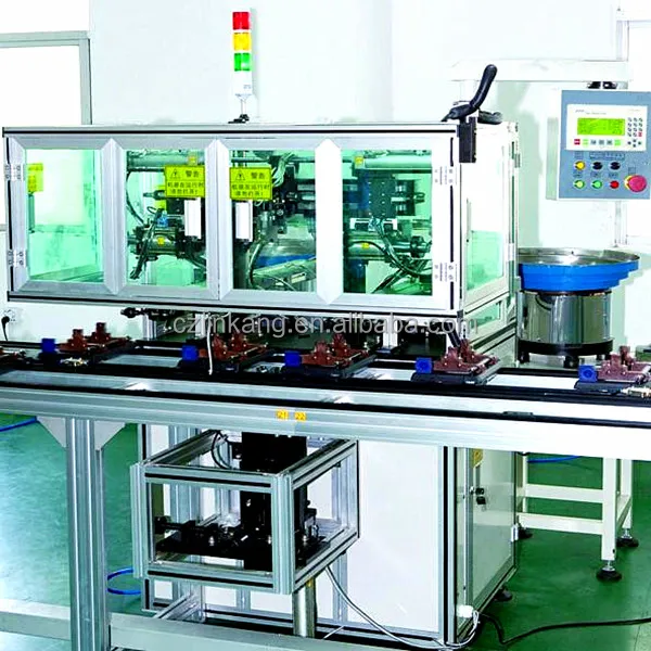 Electrical Motor Rotor Semiautomatic Insulation End Plate Press