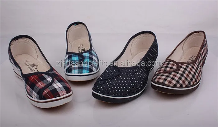 卸売中国安いウェッジ白い布カジュアルキャンバスナースシューズ女性 Buy 女性 ナース靴 カジュアルシューズ Product On Alibaba Com