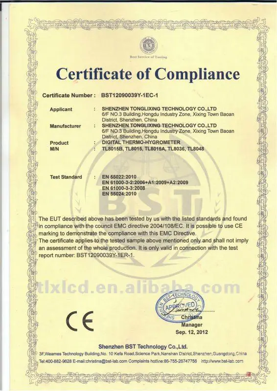 Digital Thermometer Hygrometer Incubator/reptile Vivarium Thermometer