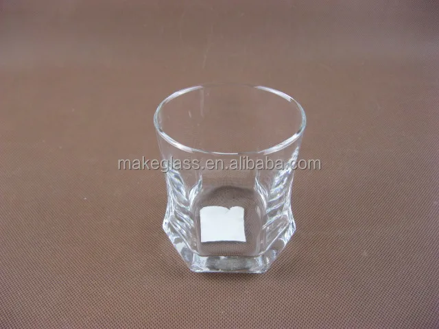 Hexagon Shaped Glass Tumbler/unique Drinking Glass - Buy ...