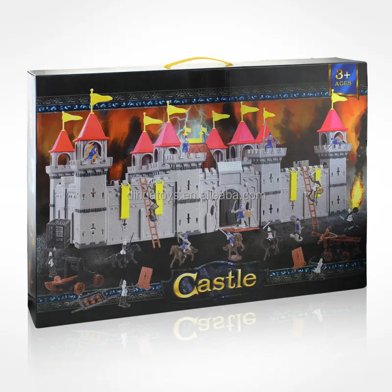 Educational Toys Plastic Block Set Castle Play House,Castle Building Toy For Kids Buy Castle