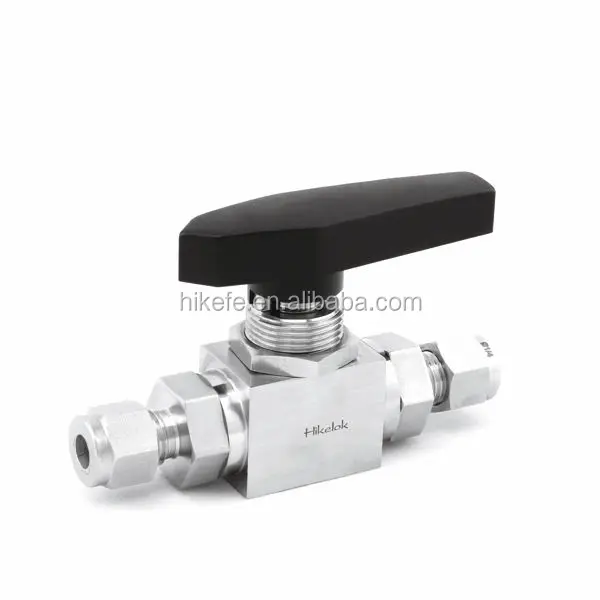 Hikelok 3 Piece 3000psi Stainless Steel Oil And Gas Ball Valve Buy 1/