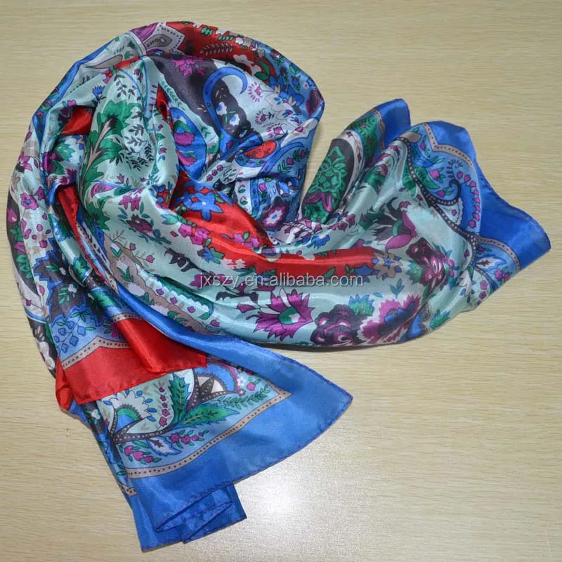 Digital Print Pure Silk Scarf Buy Silk Scarf,Printed Silk Scarf,Silk