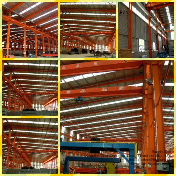 China XGZ Light Prefabricated Design Structural Steel Frame Warehouse design and fabrication projects