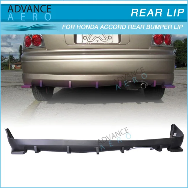 For Honda Accord Pp Polypropylene Hc1 Style Rear Bumper Lip Spoiler 94 95 Buy For Honda Accord Rear Bumper Lip 94 95 For Honda Accord Pp Rear Lip