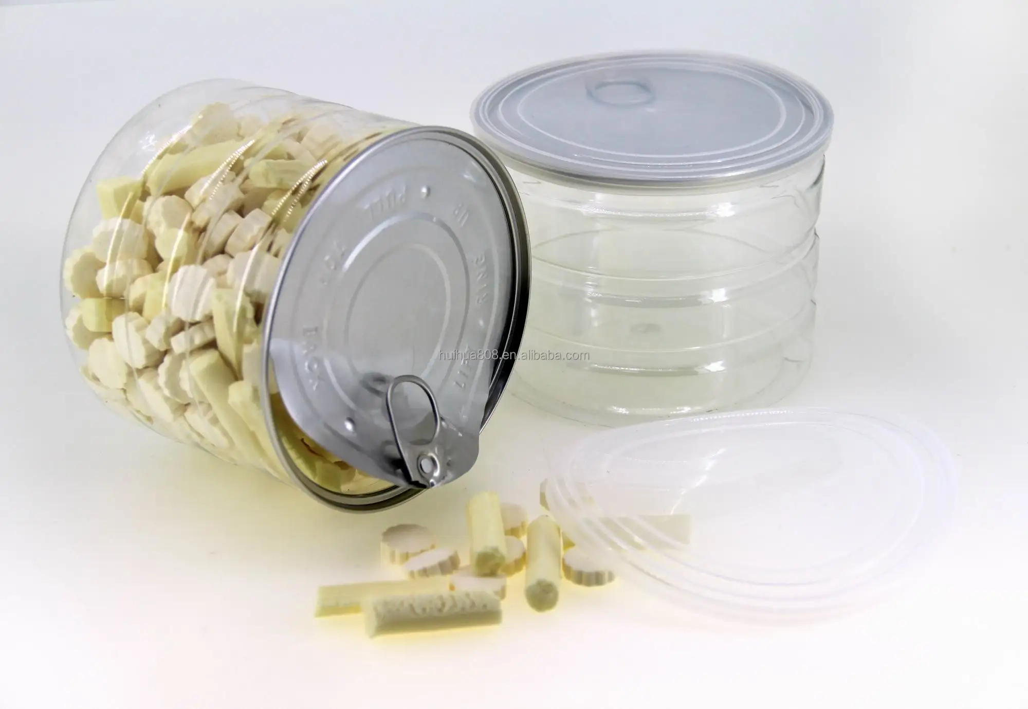 Clear Plastic Easy Open Can For Canned Food Buy Plastic Easy Open Can