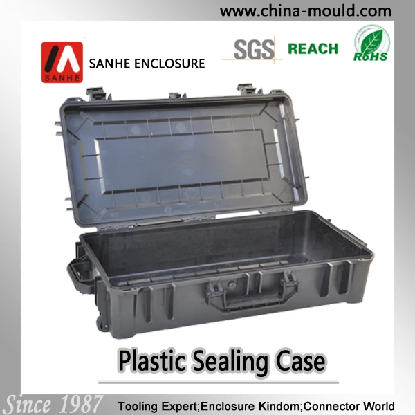 Ip67 Long Plastic Equipment Case Plastic Carrying Case With Handle